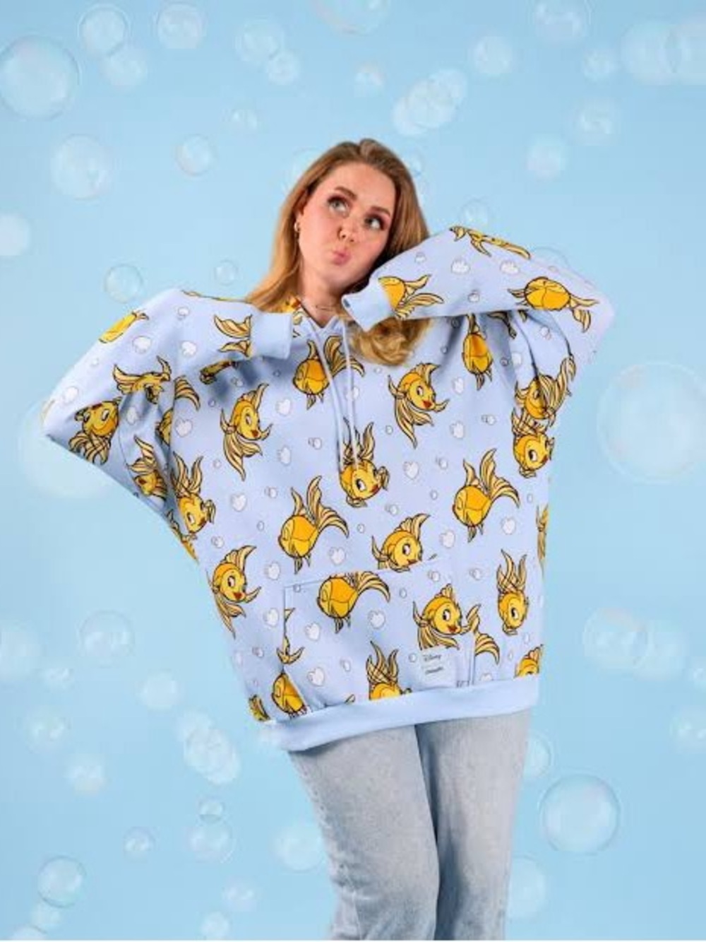 Disney Pinocchio Cleo hoodie by Cakeworthy NWT M - Picture 2 of 2